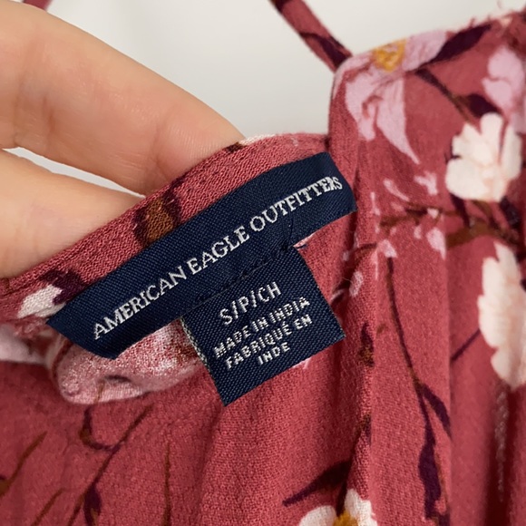 American Eagle Outfitters Floral Strappy Tank Top - Picture 4 of 8